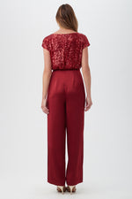 SHIMAI 2 JUMPSUIT in RUQA RED additional image 1