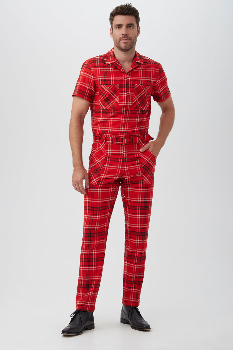 JAXSON SHORT SLEEVE JUMPSUIT in MULTI additional image 5
