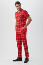 JAXSON SHORT SLEEVE JUMPSUIT in MULTI additional image 6