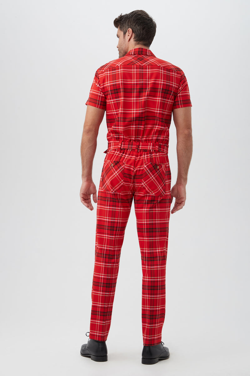 JAXSON SHORT SLEEVE JUMPSUIT in MULTI additional image 3