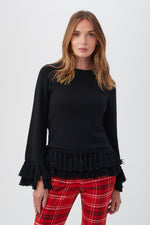 KOKA SWEATER in BLACK