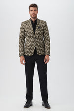 THURSTON BLAZER in GOLD additional image 4