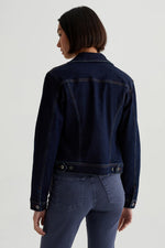 AG DARK WASH ROBYN JEAN JACKET in INDIGO additional image 1