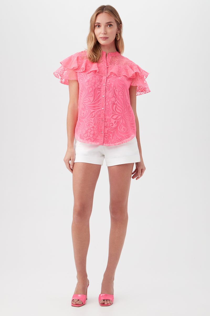 BEACHFRONT TOP in PAPILLON PINK additional image 4