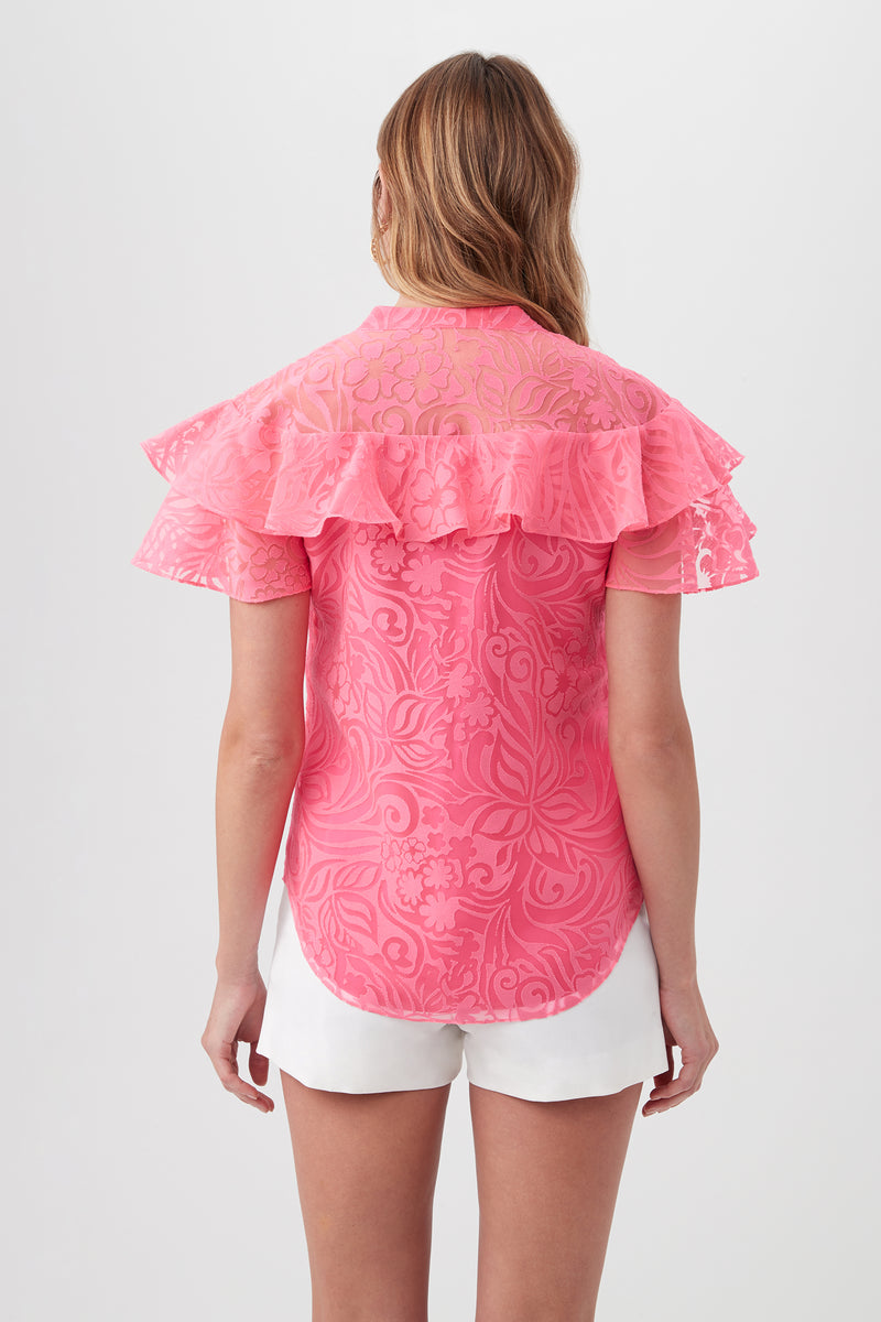 BEACHFRONT TOP in PAPILLON PINK additional image 1