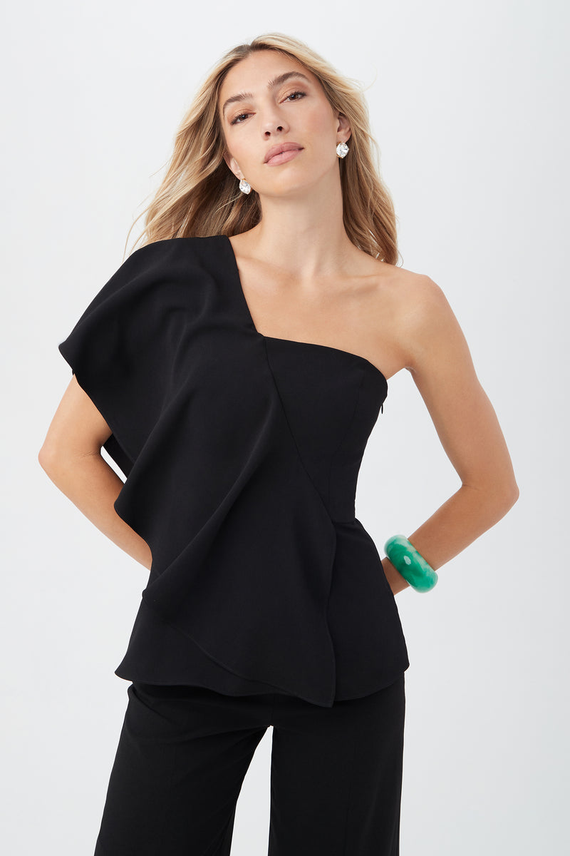 GLAMOROUS TOP in BLACK additional image 3