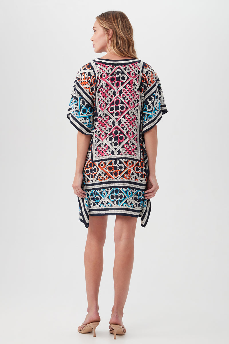 THEODORA CAFTAN DRESS in MULTI additional image 1