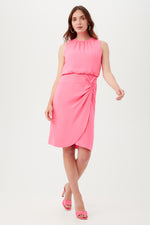 GENOA DRESS in PAPILLON PINK additional image 2
