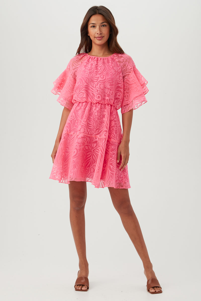 FERRY DRESS in PAPILLON PINK