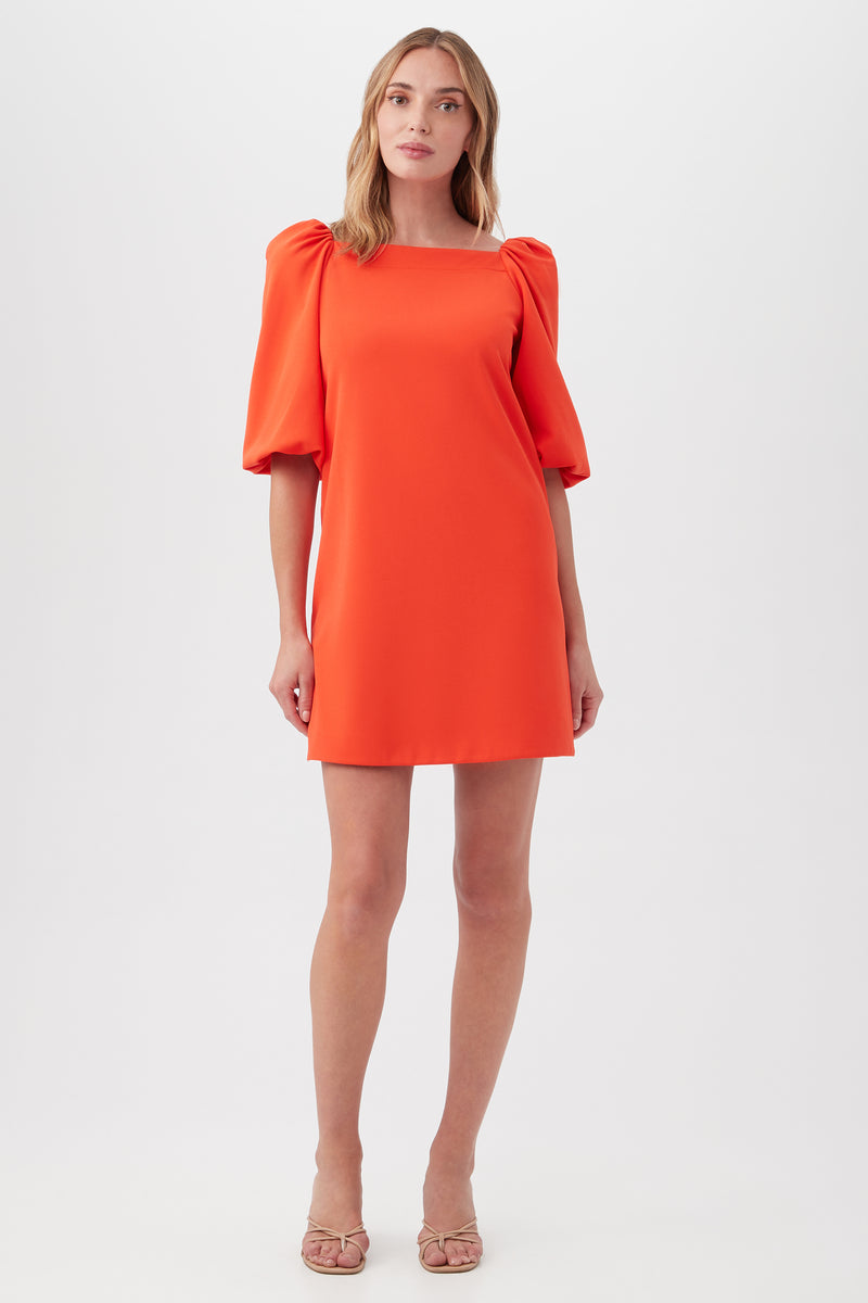 SYMPHONY DRESS in FERRY RED