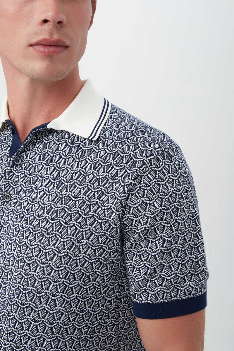 DOVER SS POLO â Trina Turk