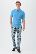 NEWPORT SHORT SLEEVE POLO in BELOW DECK BLUE additional image 6