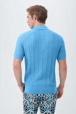 NEWPORT SHORT SLEEVE POLO in BELOW DECK BLUE additional image 5