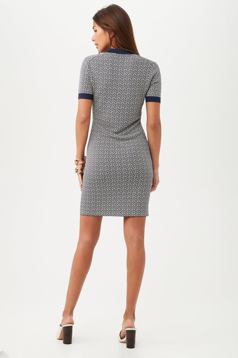 CHULA VISTA SWEATER DRESS in INDIGO/WHITEWASH additional image 1