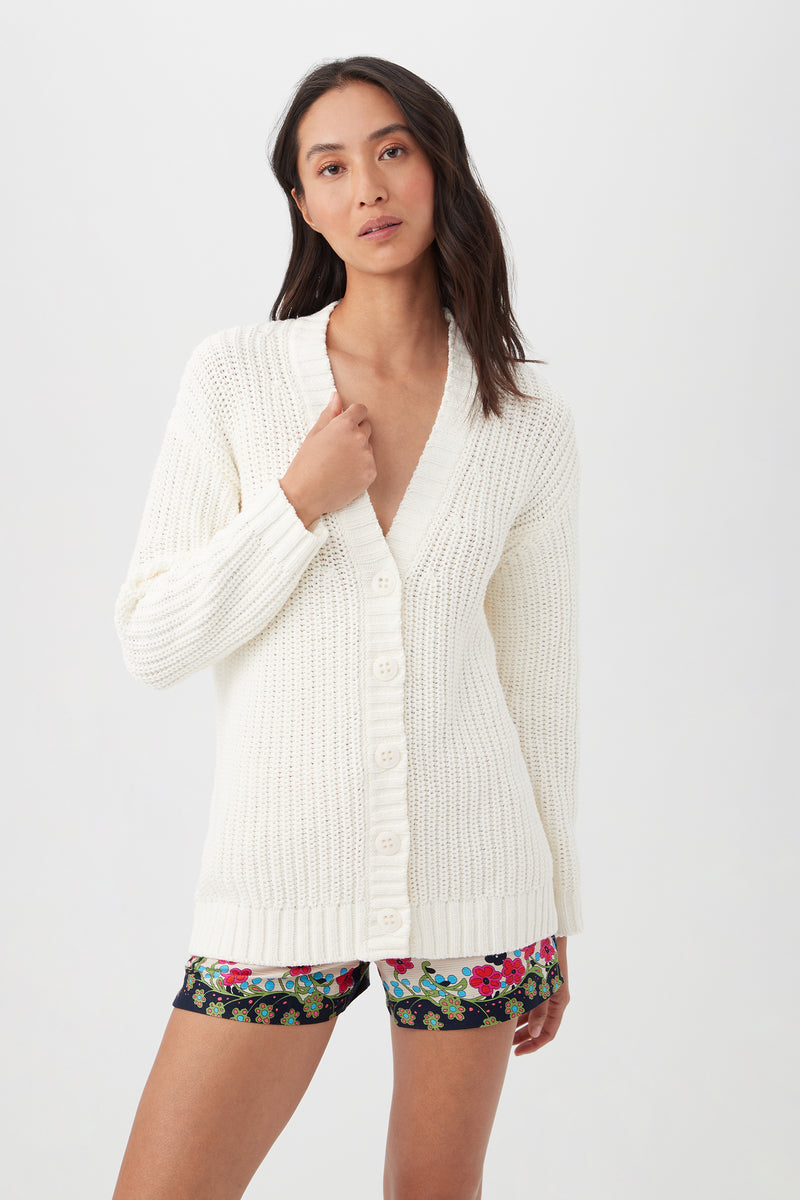 OCEANA SWEATER in WHITEWASH