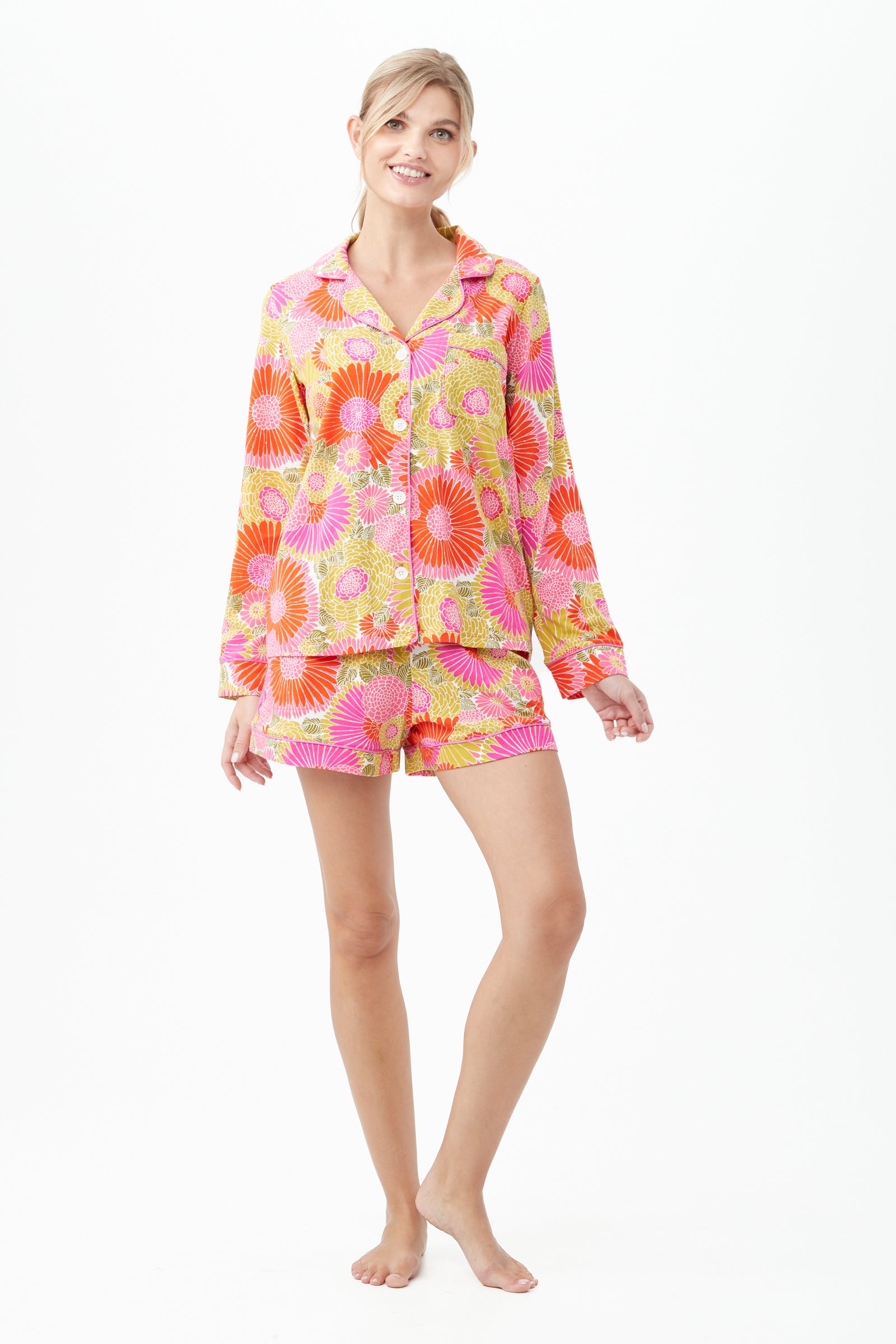 Warm Sand Botanical Shorty PJ