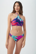 WAILEA REVERSIBLE HIGH NECK TOP in MULTI additional image 3
