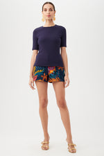 VIVIKA 2 CREWNECK in INDIGO additional image 9
