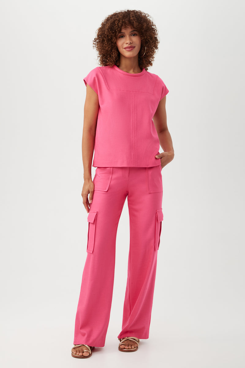 TALLAHASSEE PANT in PINK PARADISE additional image 6