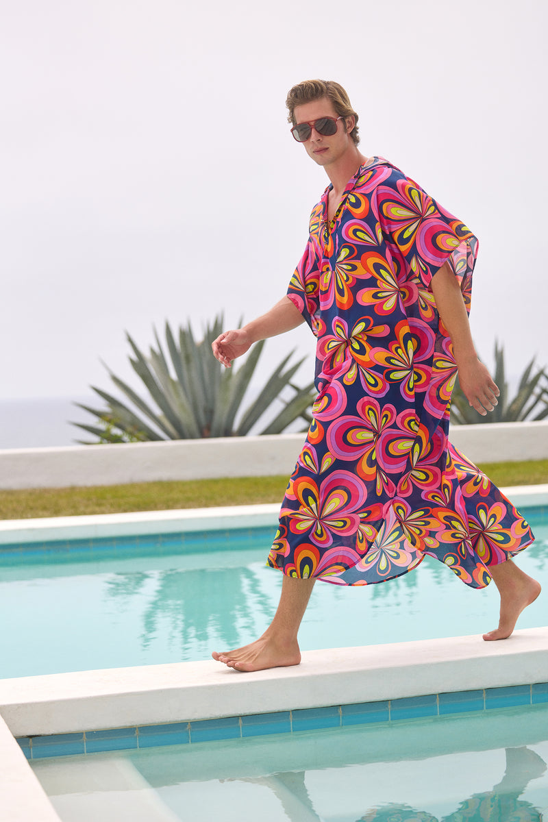 HURLEY 2 CAFTAN in MULTI