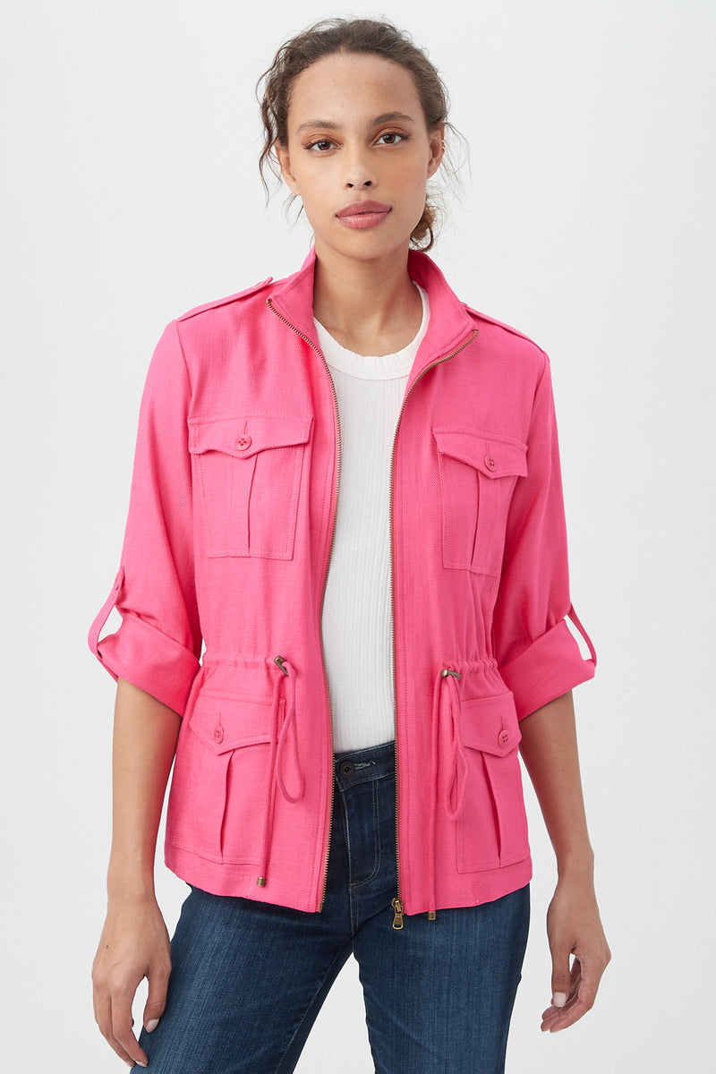 BOUYANT JACKET in PINK PARADISE