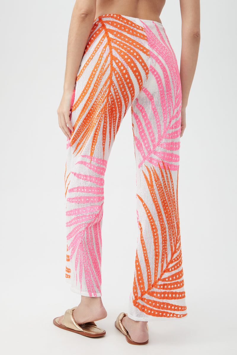 SHEER TROPICS LACE UP PANT in SHEER TROPICS LACE UP PANT additional image 1