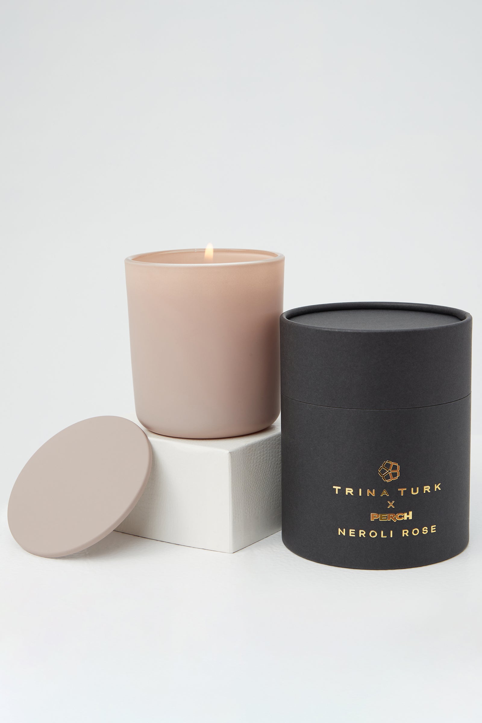 TT X PERCH NEROLI ROSE CANDLE Trina Turk