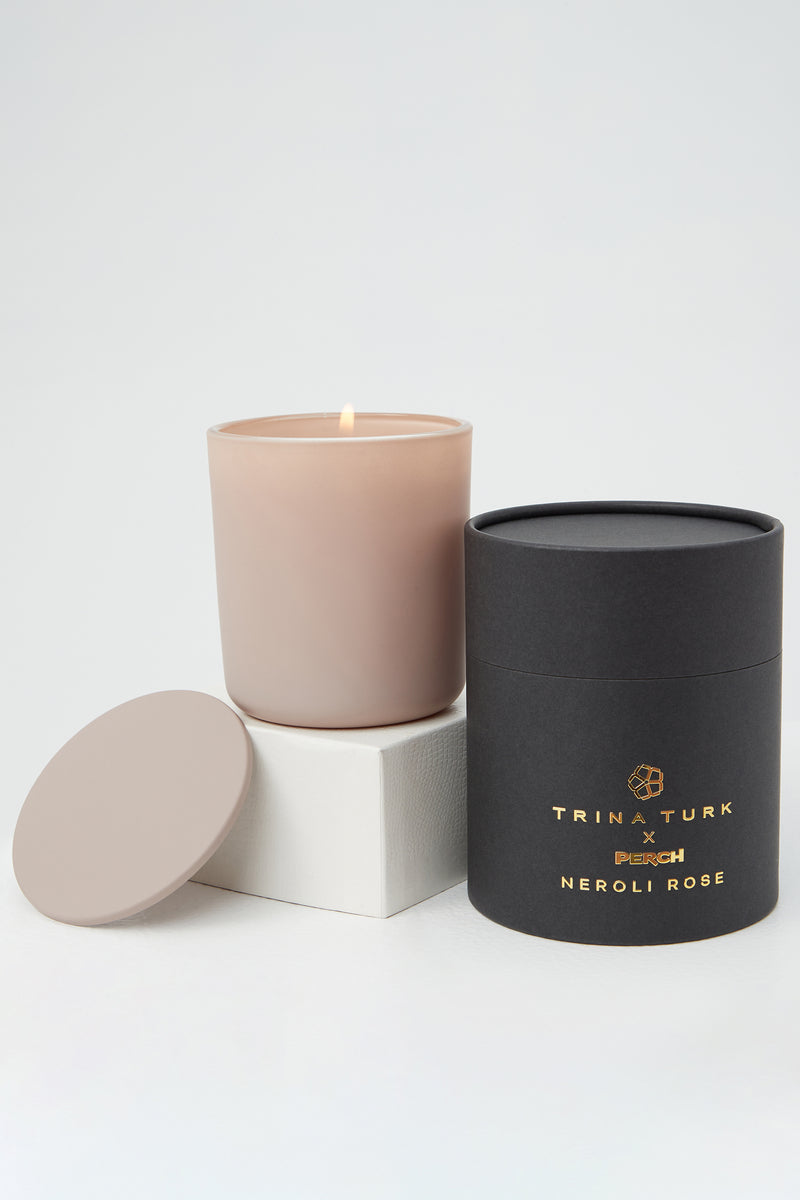 TT X PERCH NEROLI ROSE CANDLE Trina Turk