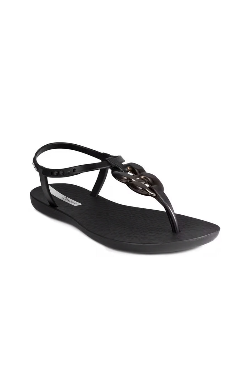 IPANEMA CLASS CONNECT BLACK SANDAL in BLACK