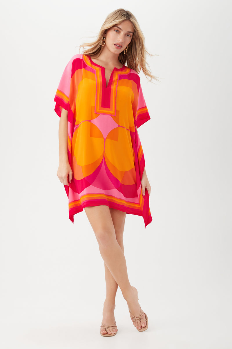 THEODORA CAFTAN DRESS in MULTI