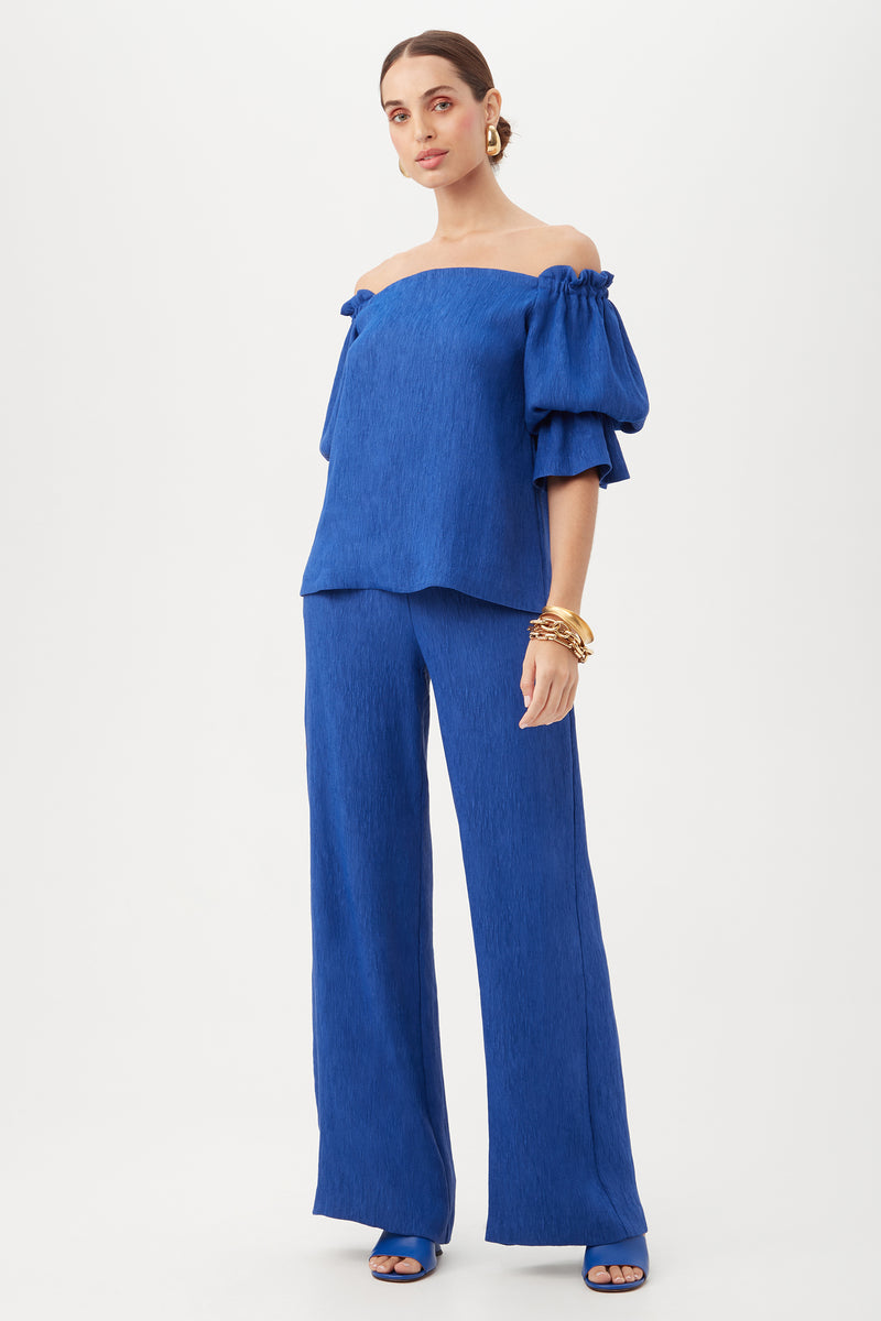 LONG WEEKEND PANT in ADMIRAL BLUE additional image 1