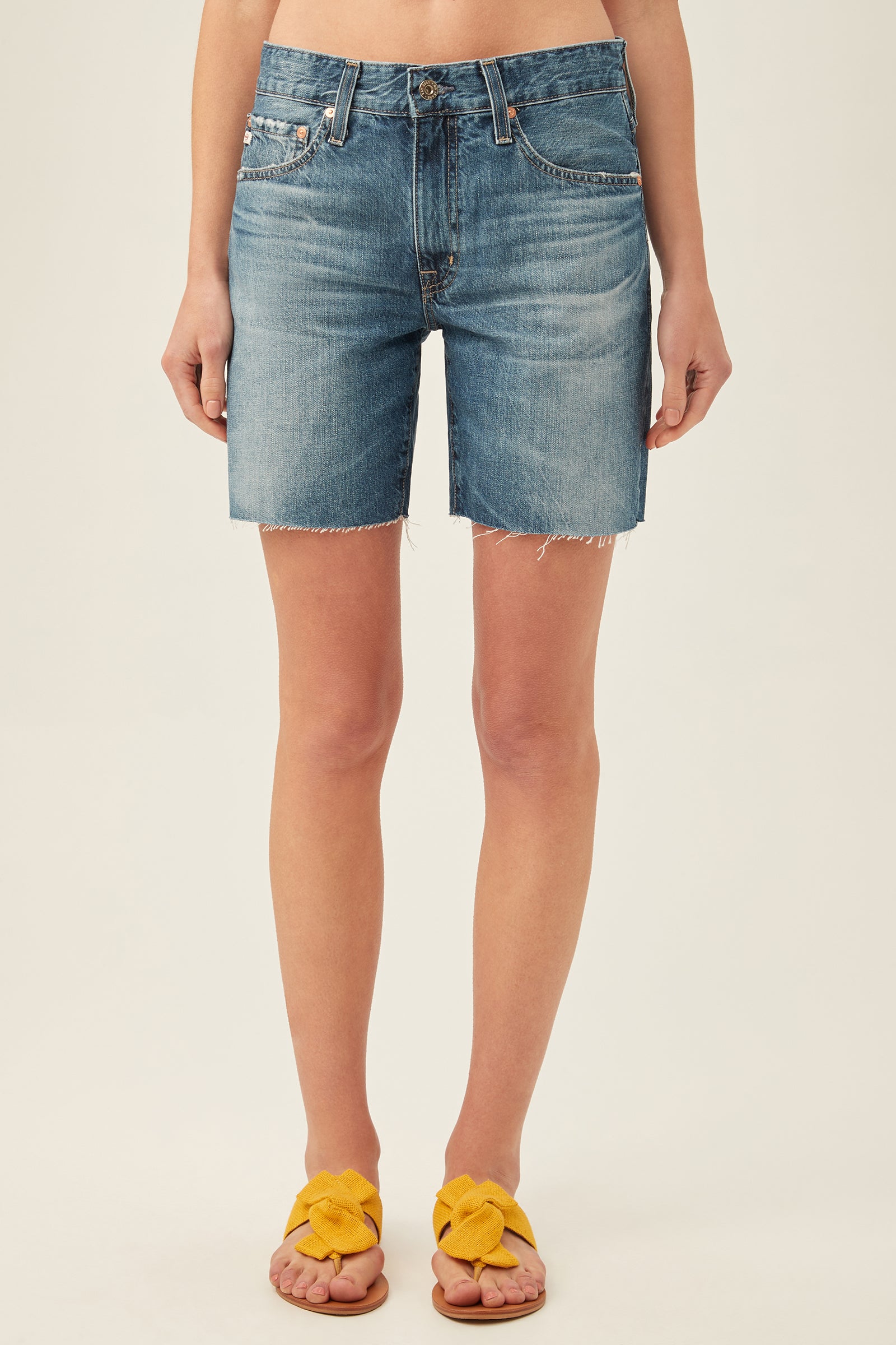AG Women's Ex-Boyfriend Bermuda Jean Short