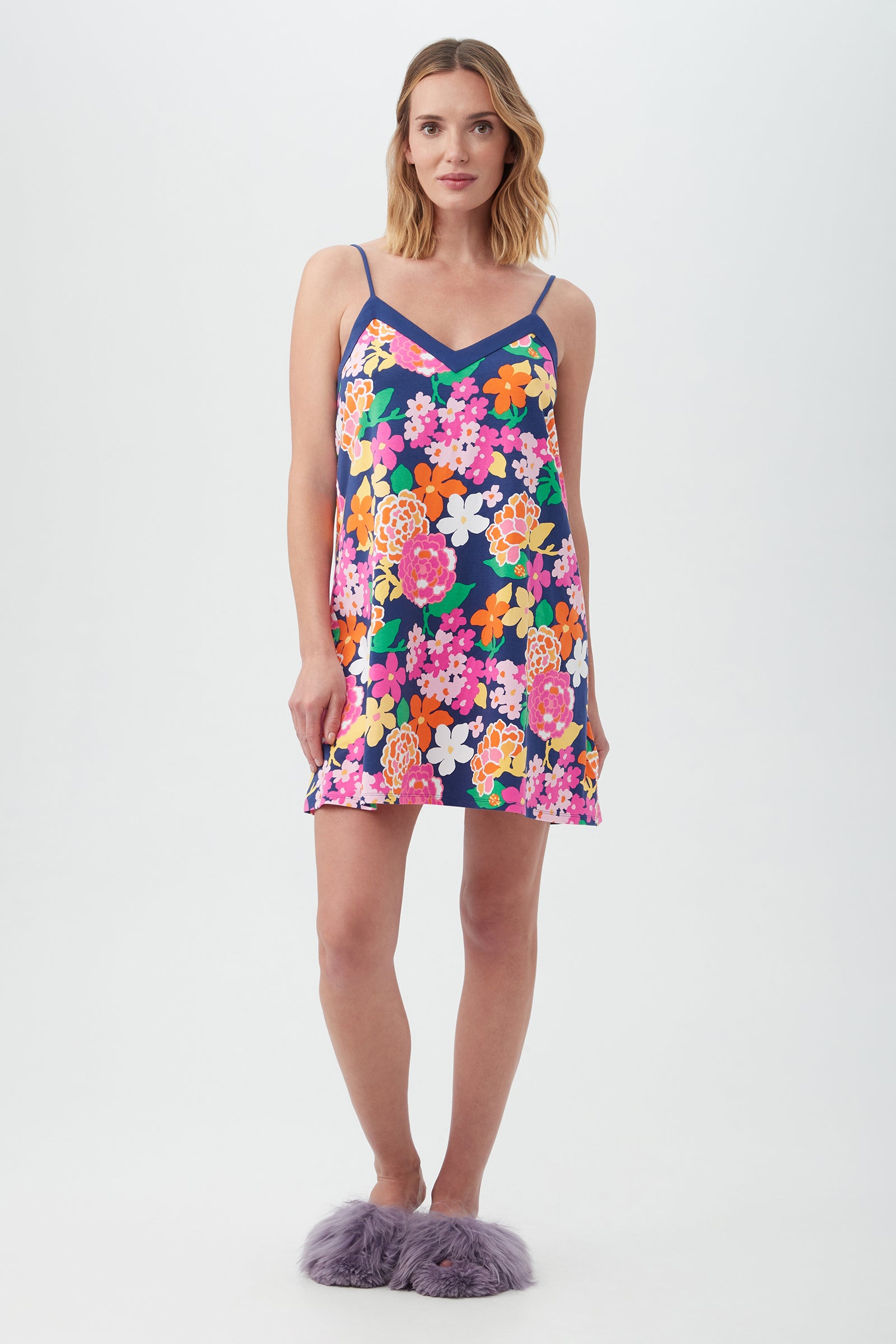 Greenhouse Floral Women's Chemise Nightgown