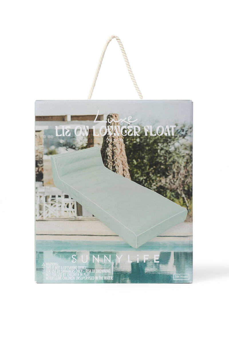 LUXE LIE ON LOUNGER FLOAT