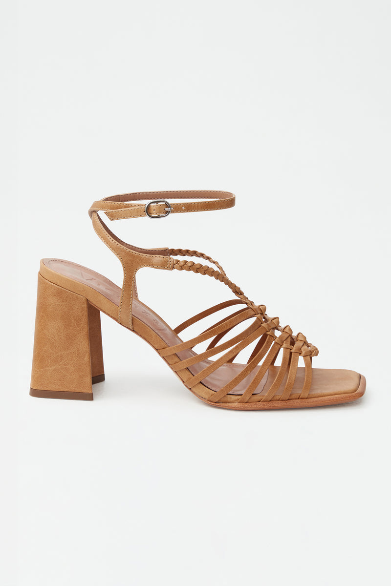 GIA TWIST STRAPPY HEEL in GIA TWIST STRAPPY HEEL