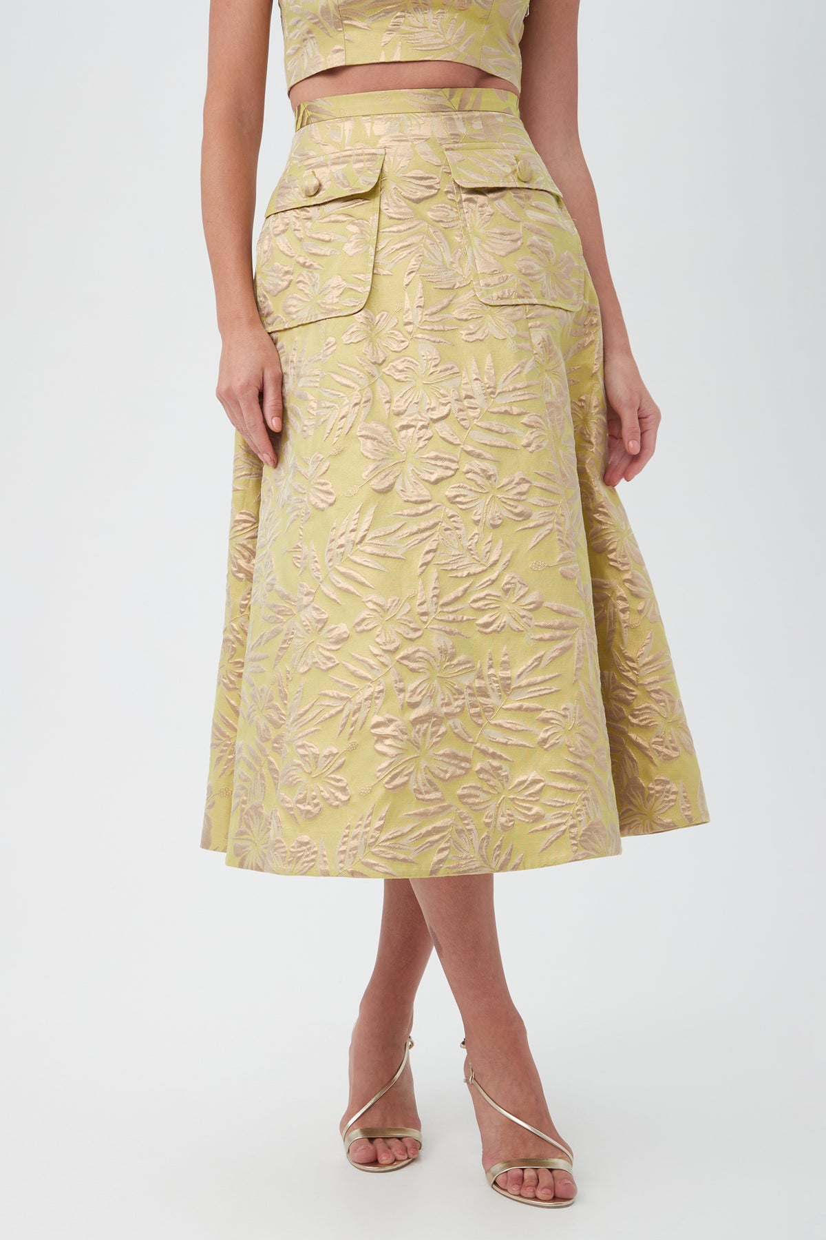 LUAU LIME/GOLD