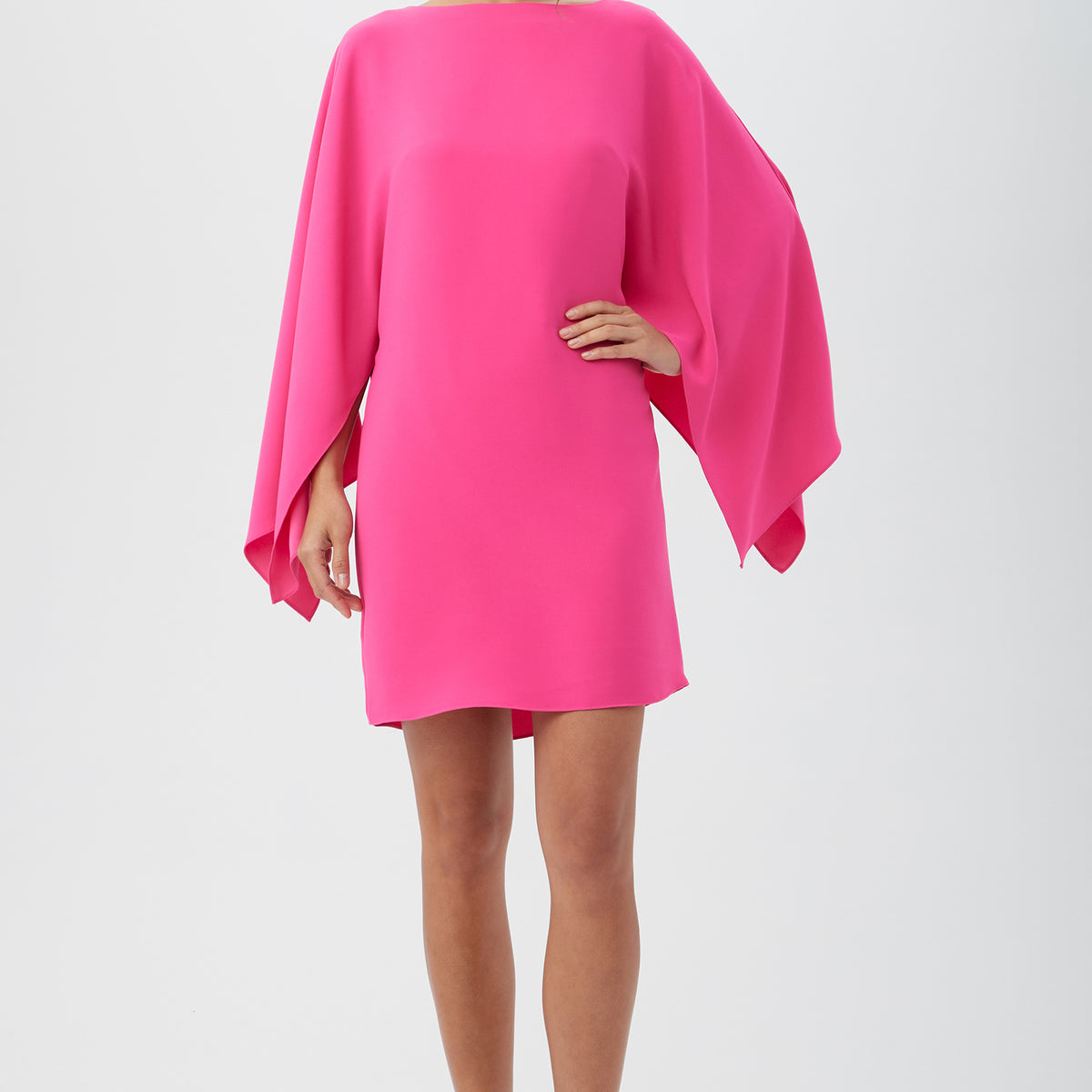 trina turk twin falls dress Trina Turk pink vegan leather Twin Falls dress, size S, NEW WITH TAGS!