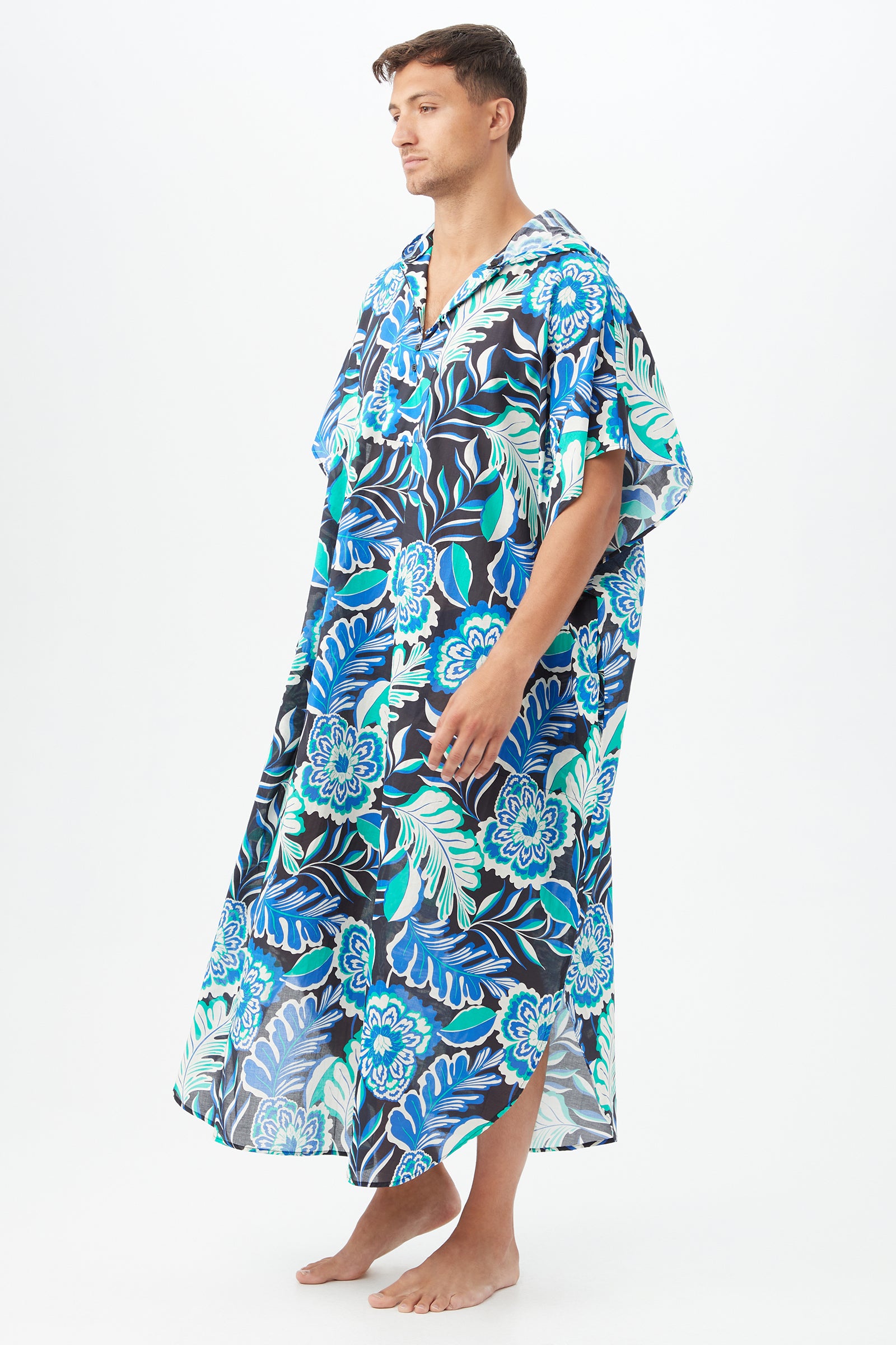 Hurley 2 Caftan - Lokelani Print Cotton