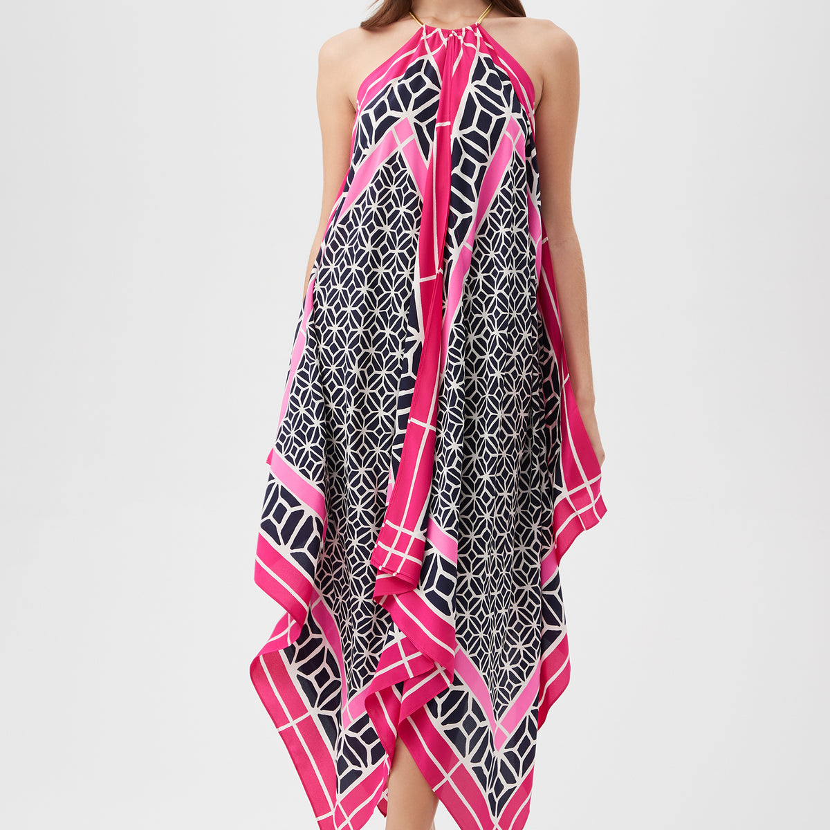 Trina Turk Women's Justinian Midi Dress in Durell size Medium