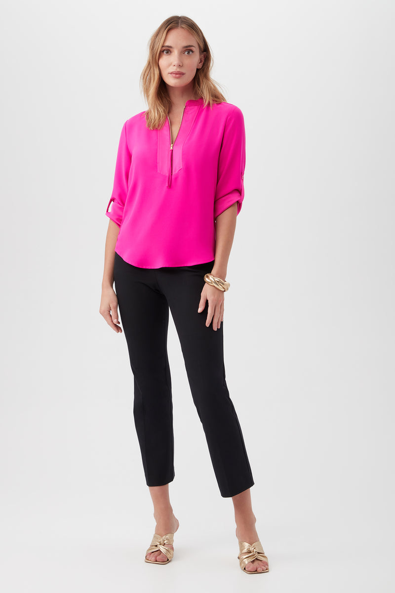 Trina Turk Kaiko Top Trina Pink M