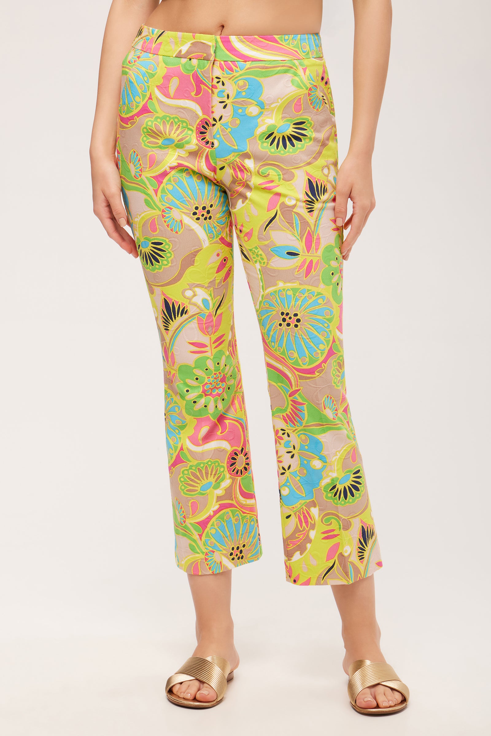 Lulu Cropped Pant - Venus