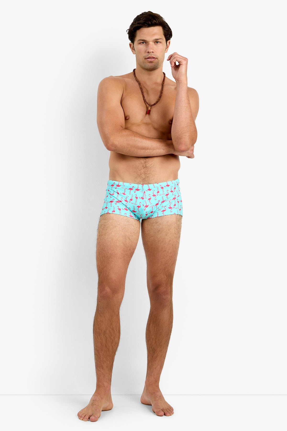Of course! Please provide the keywords you'd like me to use for the SORRENTO SWIM TRUNK.