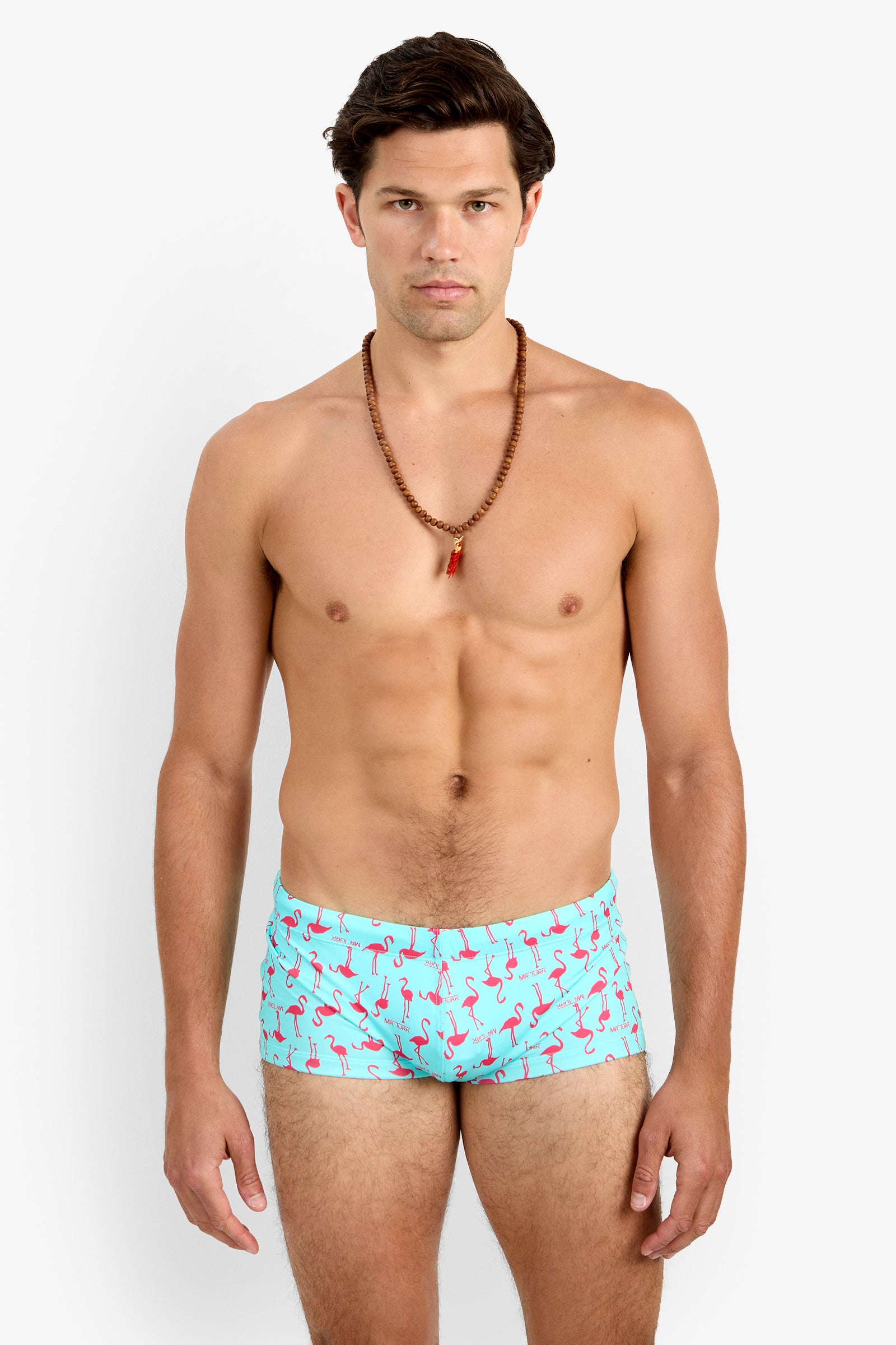 Of course! Please provide the keywords you'd like me to use for the SORRENTO SWIM TRUNK.