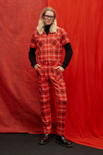 JAXSON SHORT SLEEVE JUMPSUIT in MULTI