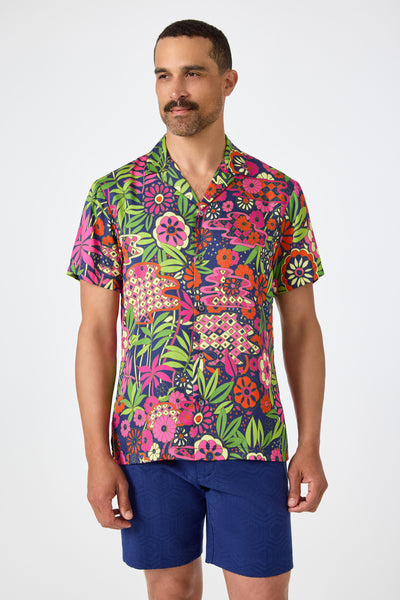 Felix Camp Shirt - Fumi Floral | Mr Turk