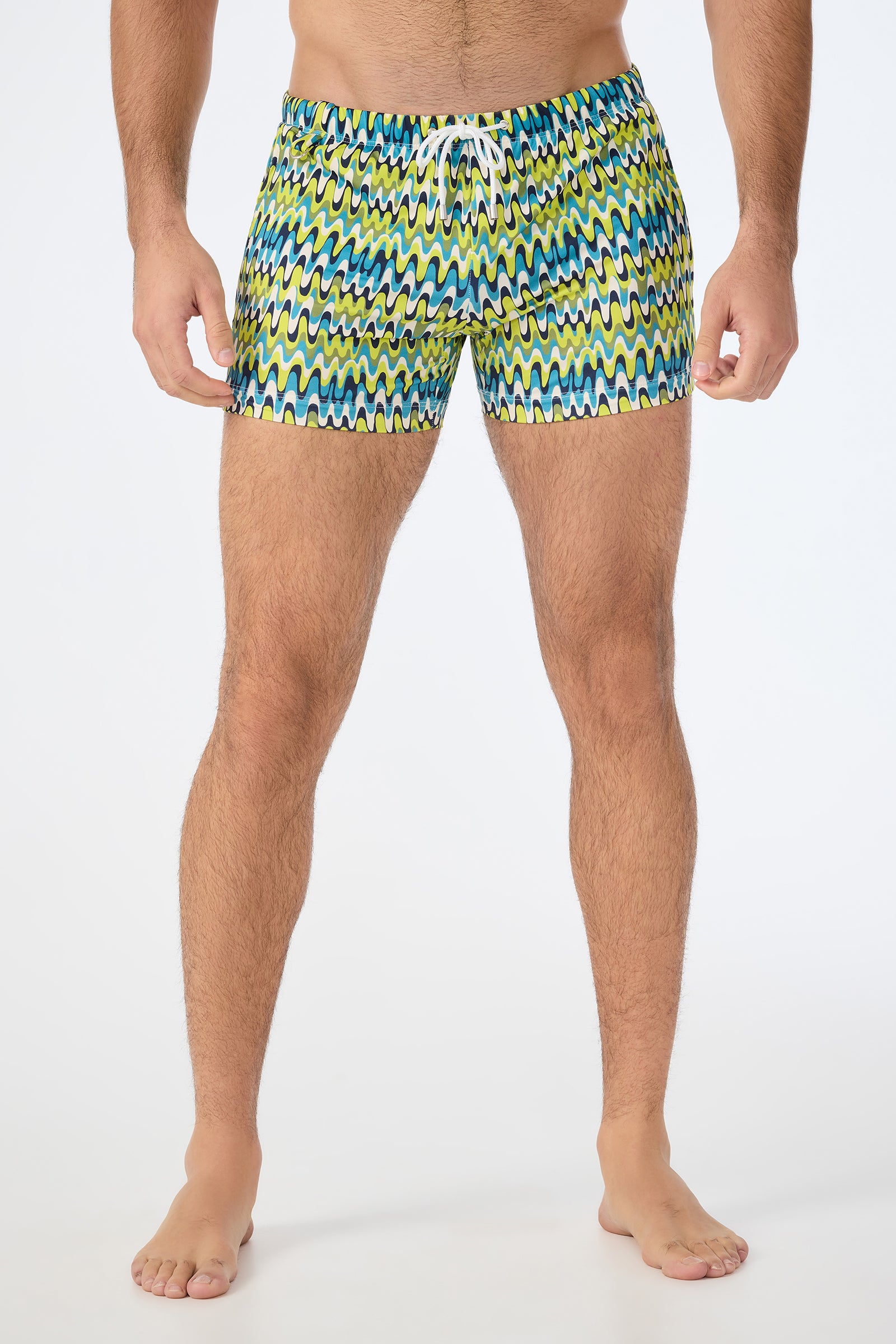 Palm Desert Swim Trunk - Psychedelic Voyage