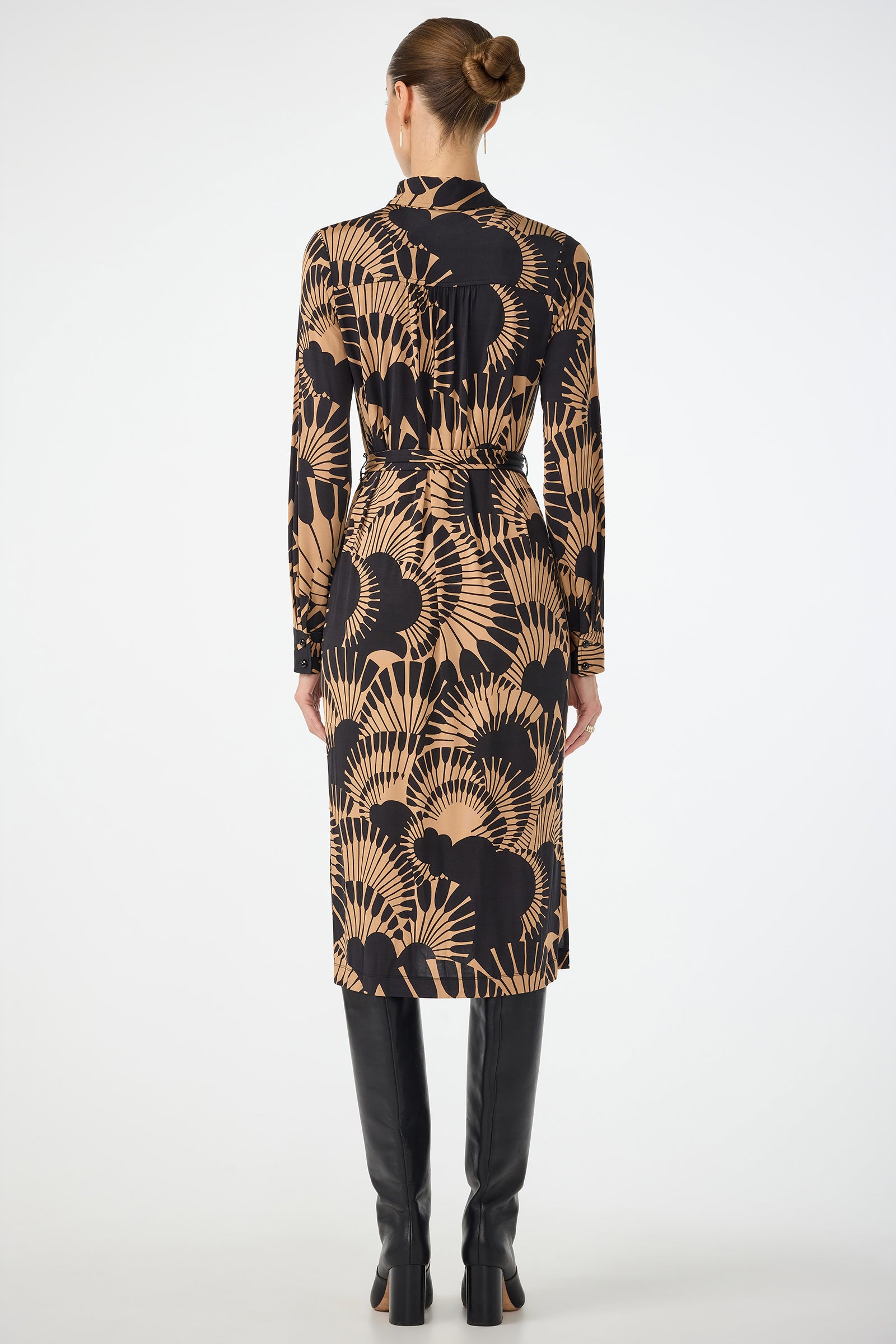 Radio City Wrap Dress - Juniper Jersey