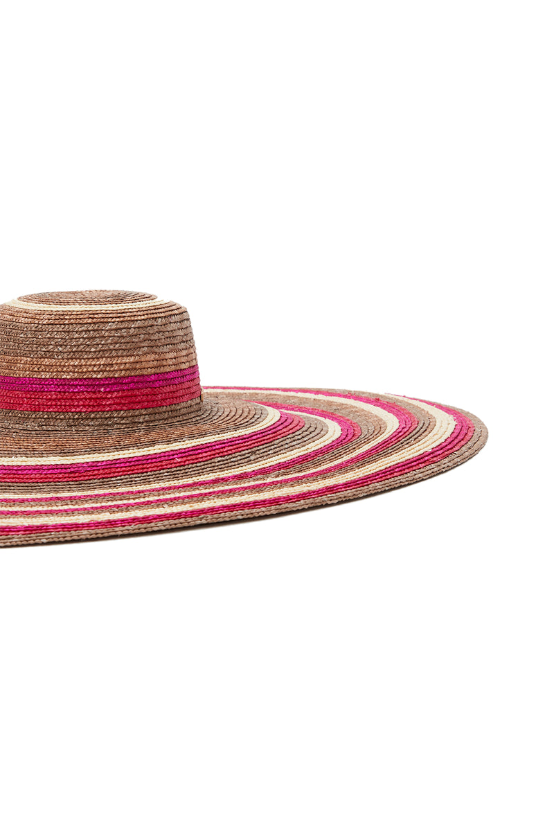 TRINA TURK TUSCAN FLOPPY HAT in MULTI