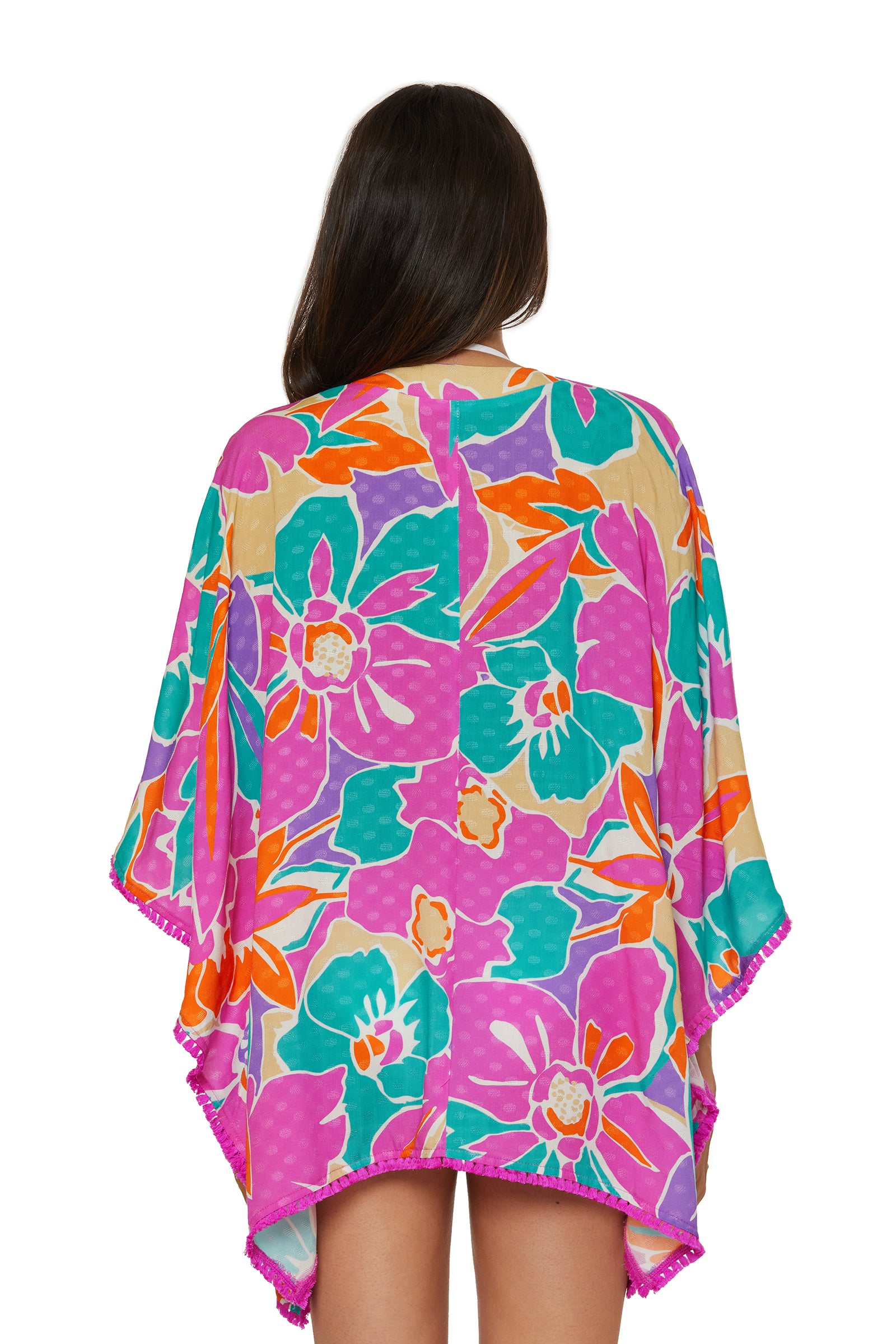 Kimono Swim Cover-Up - Amalfi