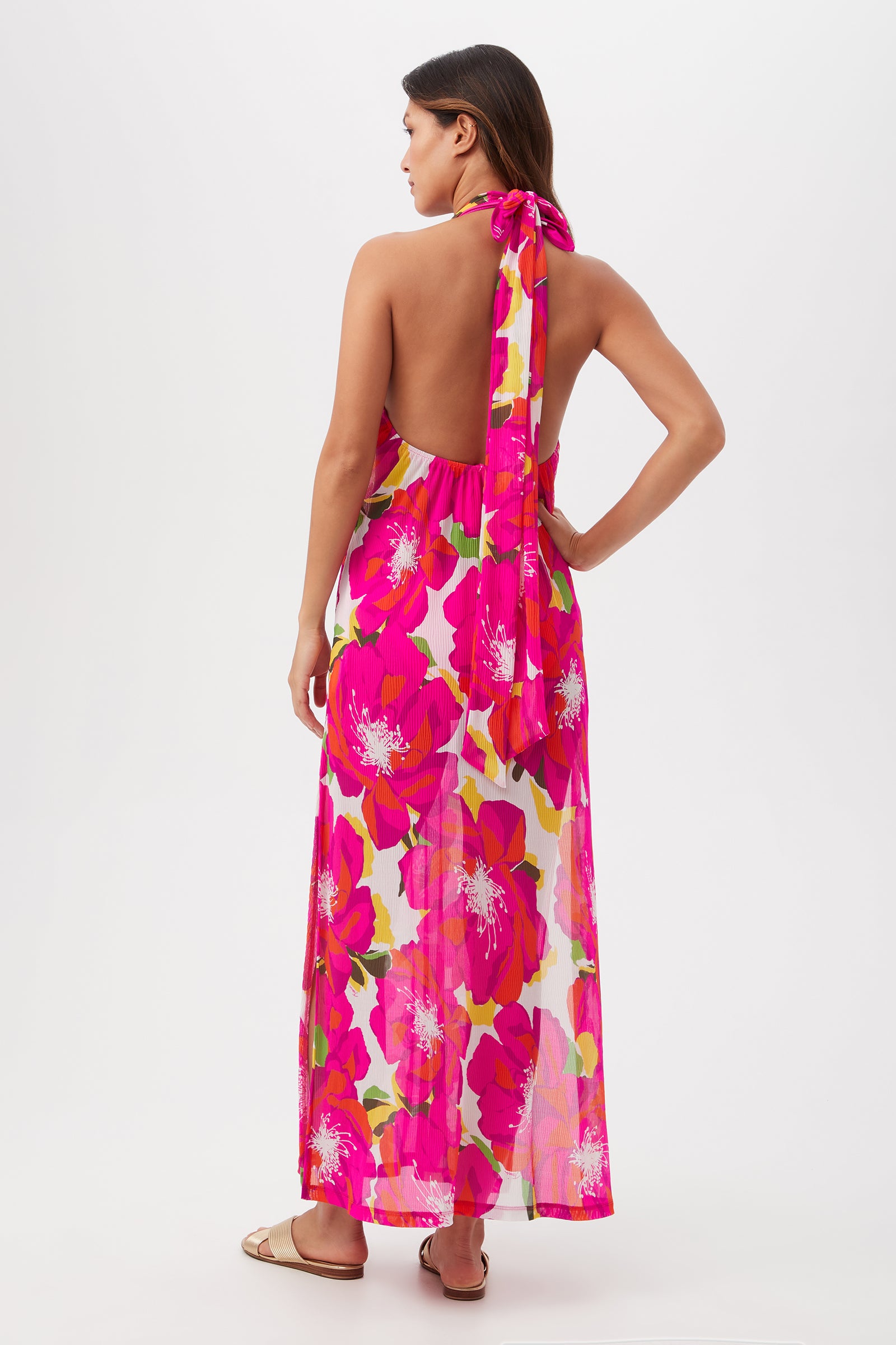 Bloom Mesh Maxi Dress